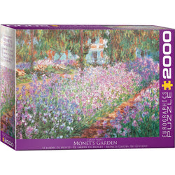 Monet's Garden 2000 Piece Jigsaw Puzzle Eurographics (ONLINE ORDER ONLY)