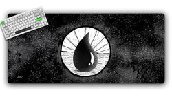 Mono Blue BW Gaming Mat (ONLINE ORDER ONLY)