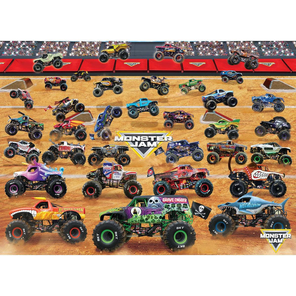 Monster Jam 1000 Piece Jigsaw Puzzle Eurographics (ONLINE ORDER ONLY)