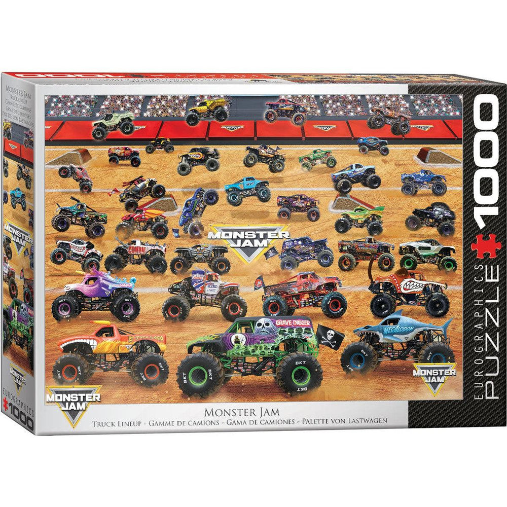 Monster Jam 1000 Piece Jigsaw Puzzle Eurographics (ONLINE ORDER ONLY)