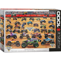 Monster Jam 1000 Piece Jigsaw Puzzle Eurographics (ONLINE ORDER ONLY)