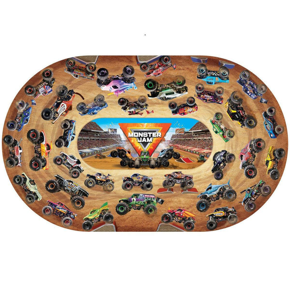 Monster Jam 74 Piece Giant Floor Jigsaw Puzzles Eurographics (ONLINE ORDER ONLY)