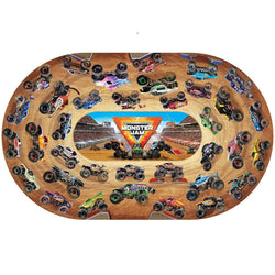 Monster Jam 74 Piece Giant Floor Jigsaw Puzzles Eurographics (ONLINE ORDER ONLY)