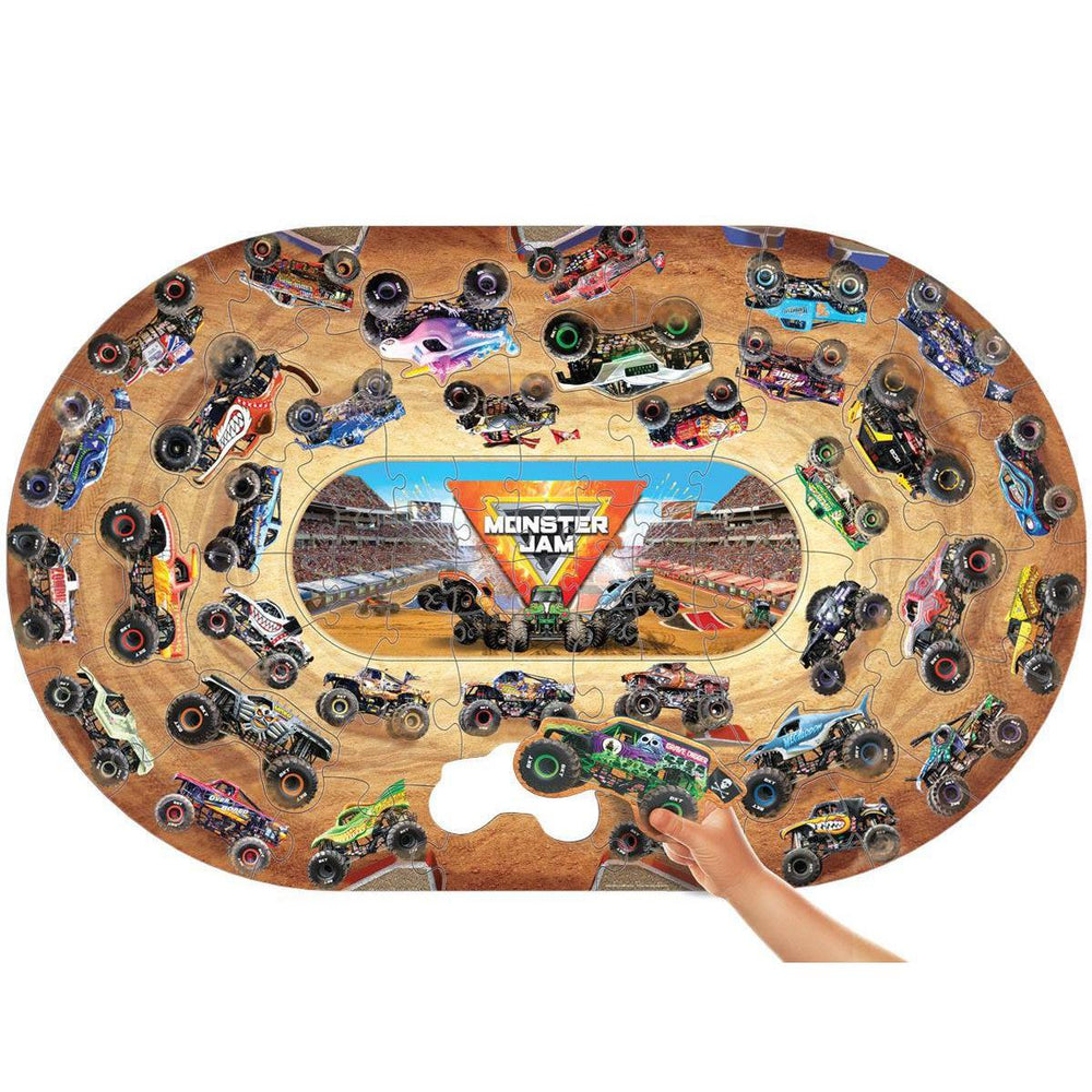 Monster Jam 74 Piece Giant Floor Jigsaw Puzzles Eurographics (ONLINE ORDER ONLY)