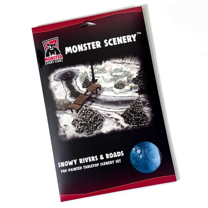 Monster Scenery Terrain: Snowy Roads & Rivers (ONLINE ORDER ONLY)
