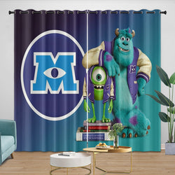 Monsters University Curtains Blackout Window Drapes Room Decoration (Online Order Only)