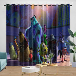 Monsters University Curtains Blackout Window Drapes Room Decoration (Online Order Only)