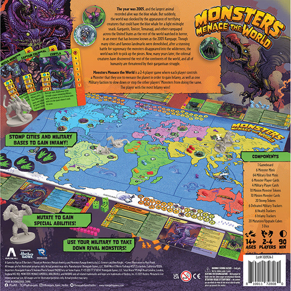 Monsters Menace The World (ONLINE ORDER ONLY)