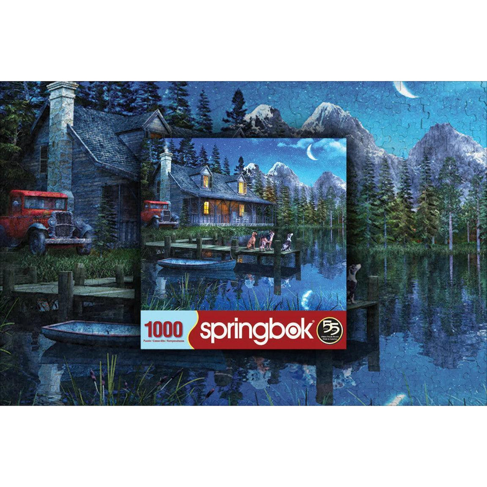 Moonlit Night 1000 Piece Jigsaw Puzzle Springbok (ONLINE ORDER ONLY)