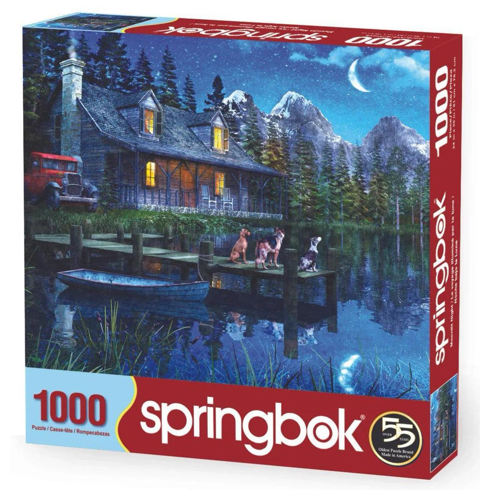 Moonlit Night 1000 Piece Jigsaw Puzzle Springbok (ONLINE ORDER ONLY)