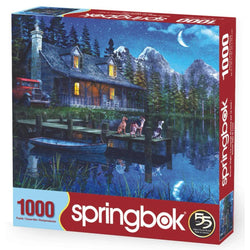 Moonlit Night 1000 Piece Jigsaw Puzzle Springbok (ONLINE ORDER ONLY)