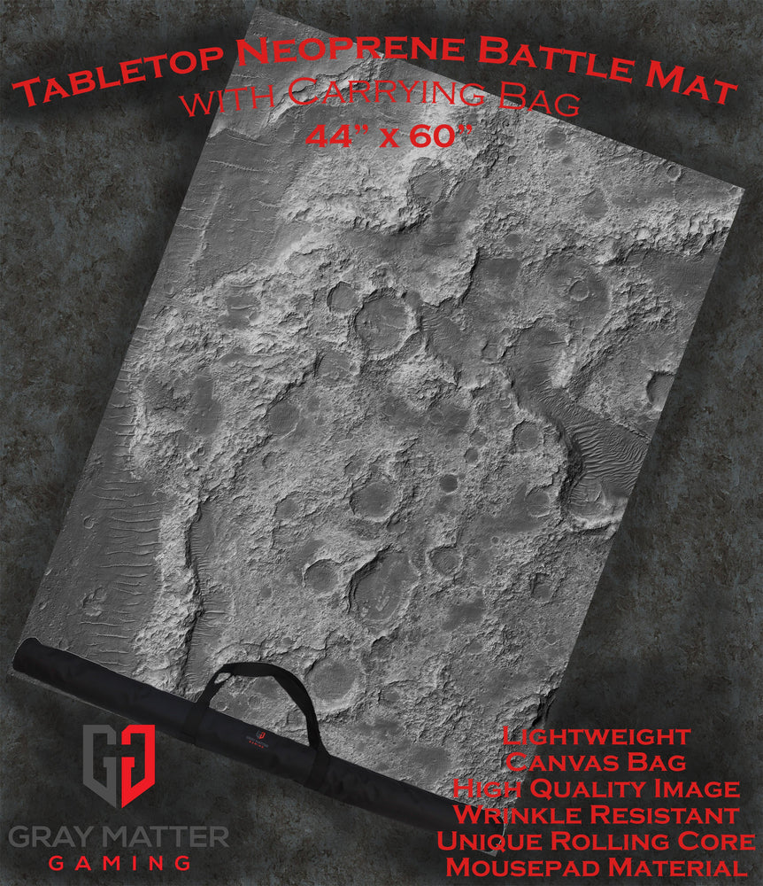 Moonscape - Neoprene Battle Mat with Bag (Online Order Only)