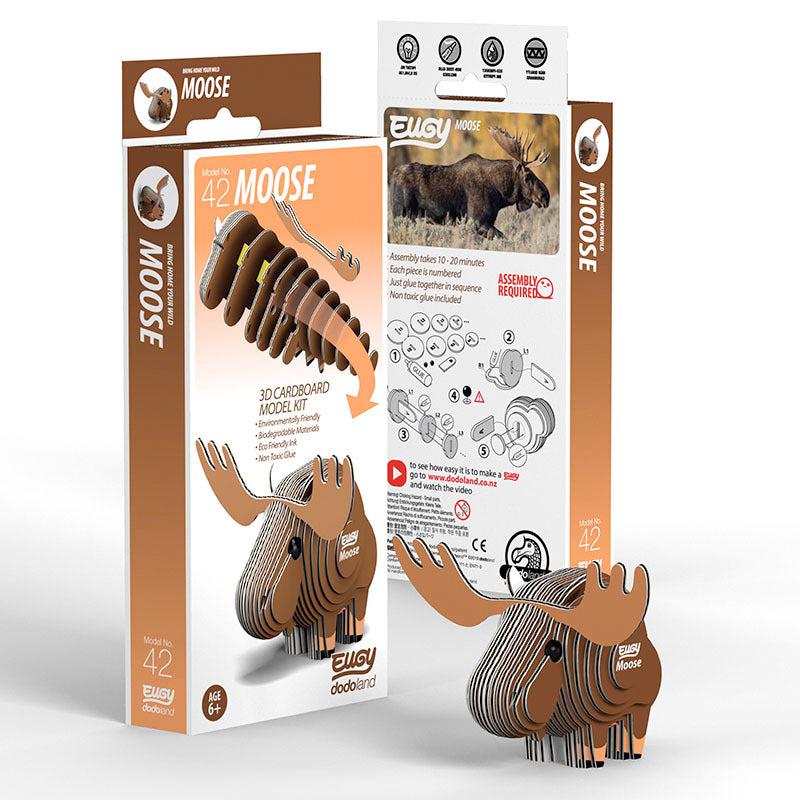 Moose 3D Cardboard Model Kit Eugy (ONLINE ORDER ONLY)