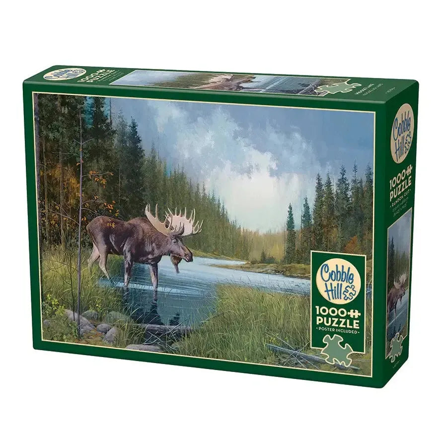 Moose Lake 1000 Piece Jigsaw Puzzle Cobble Hill (ONLINE ORDER ONLY)