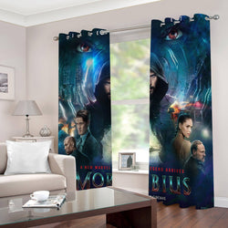 Morbius Curtains 2 Panels Blackout Window Drapes for Room Decoration (Online Order Only)