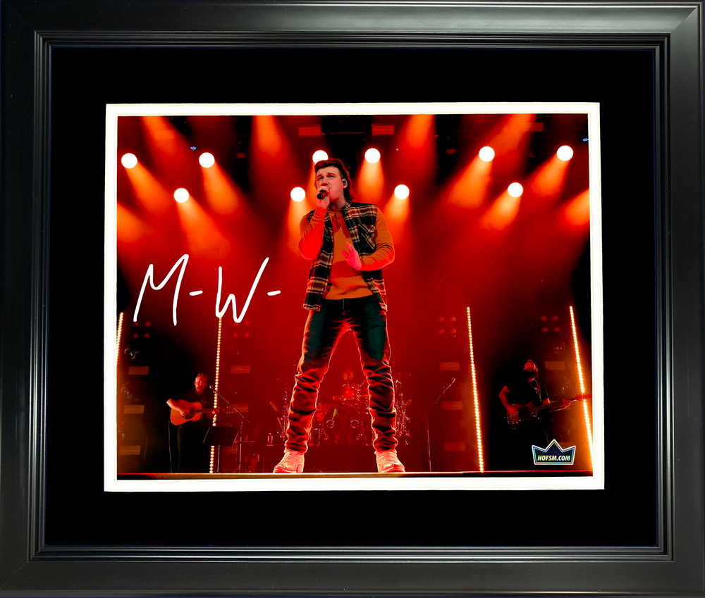 Framed Country Singer Facsimile Laser Engraved Signature Auto 11"x14" Music Photo HOFSM Holo (ONLINE ORDER ONLY)