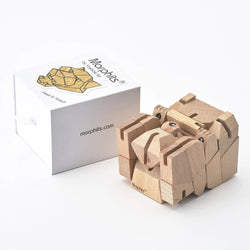 Modern Wooden Tiger Decor – Interactive Puzzle & Art Piece (ONLINE ORDER ONLY)