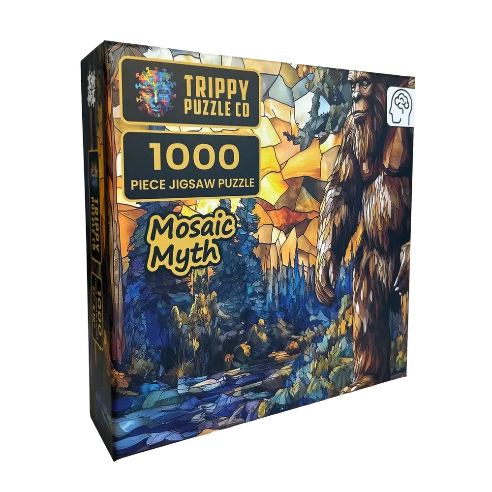 Mosaic Myth 1000 Piece Jigsaw Puzzle Trippy