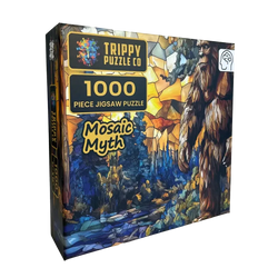 Mosaic Myth 1000 Piece Jigsaw Puzzle Trippy