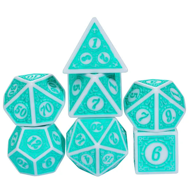 Motif: Azure Dreams RPG Dice Set (ONLINE ORDER ONLY)