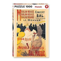Moulin Rouge Poster 1000 Piece Jigsaw Puzzle Piatnik (ONLINE ORDER ONLY)