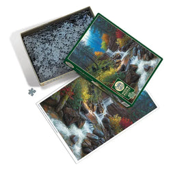 Mountain Cascade 1000 Piece Jigsaw Puzzle Cobble Hill (ONLINE ORDER ONLY)