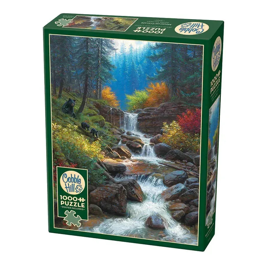 Mountain Cascade 1000 Piece Jigsaw Puzzle Cobble Hill (ONLINE ORDER ONLY)