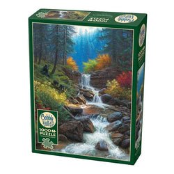 Mountain Cascade 1000 Piece Jigsaw Puzzle Cobble Hill (ONLINE ORDER ONLY)