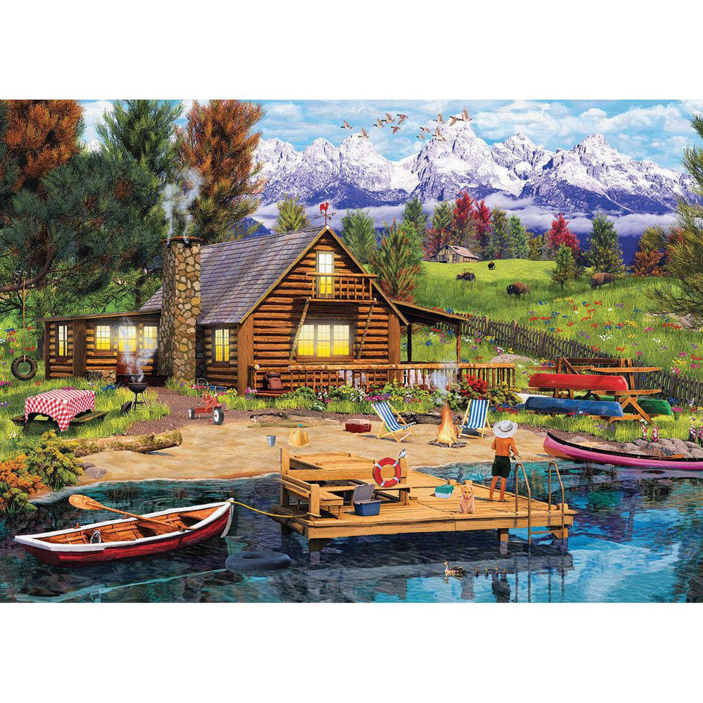 Mountain Garden 1000 Piece Jigsaw Puzzle Eurographics (ONLINE ORDER ONLY)