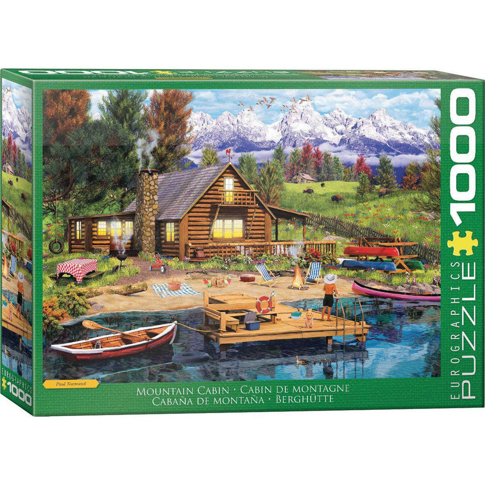 Mountain Garden 1000 Piece Jigsaw Puzzle Eurographics (ONLINE ORDER ONLY)