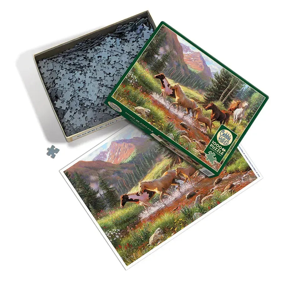 Mountain Thunder 1000 Piece Jigsaw Puzzle Cobble Hill (ONLINE ORDER ONLY)