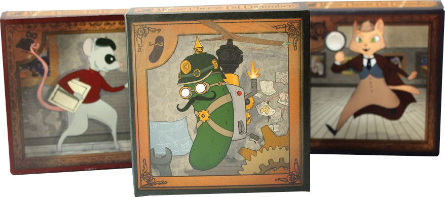 Mouse Cheese Cat Cucumber (ONLINE ORDER ONLY)