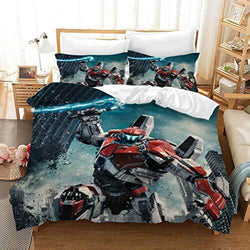 Transformers Optimus Prime Bedding Set Duvet Cover Bed Sets (Online Order Only)