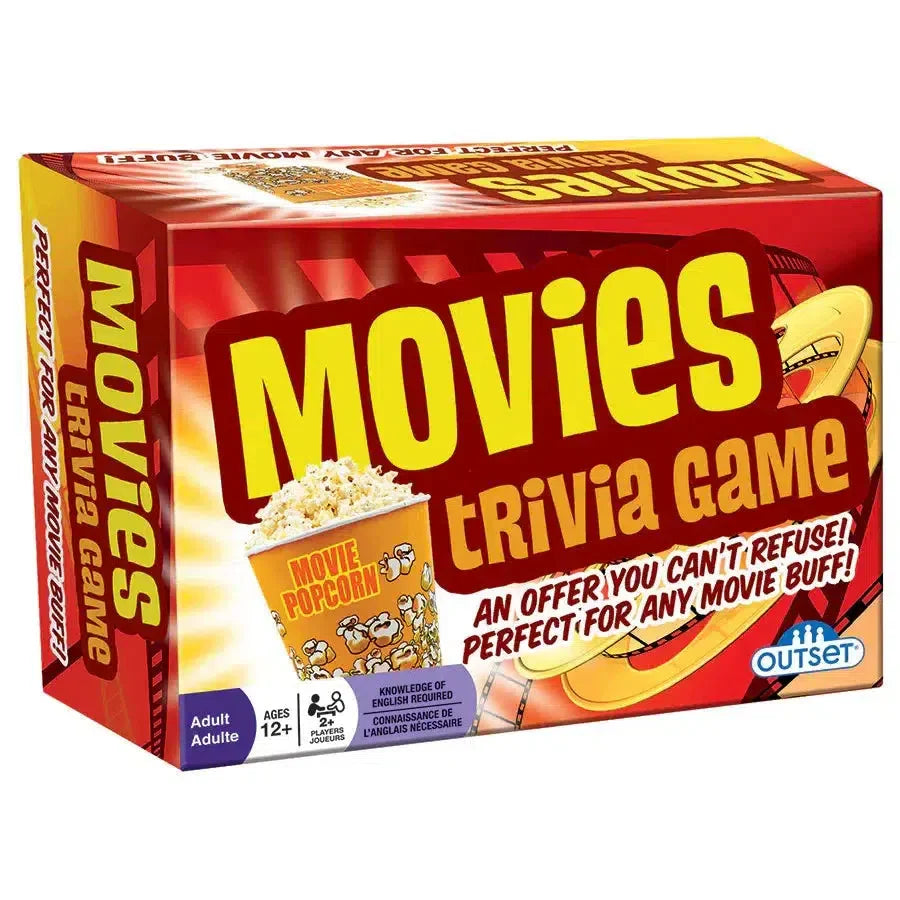 Movies Trivia Card Game Outset (ONLINE ORDER ONLY)
