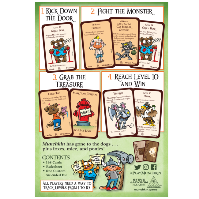 Munchkin: Tails (ONLINE ORDER ONLY)