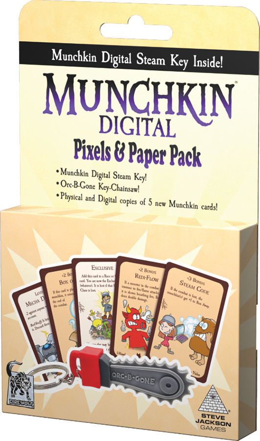 Munchkin Digital: Pixles & Paper Pack (ONLINE ORDER ONLY)