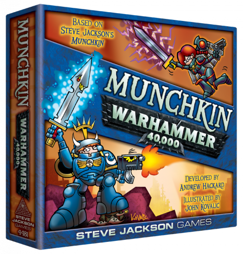 Munchkin: Warhammer 40,000 (ONLINE ORDER ONLY)