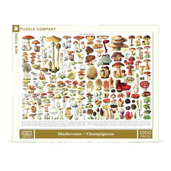 Mushrooms ~ Champignons 1000 Piece Jigsaw Puzzle NYPC (ONLINE ORDER ONLY)