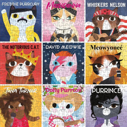 Music Cats 500 Piece Jigsaw Puzzle Mudpuppy (ONLINE ORDER ONLY)