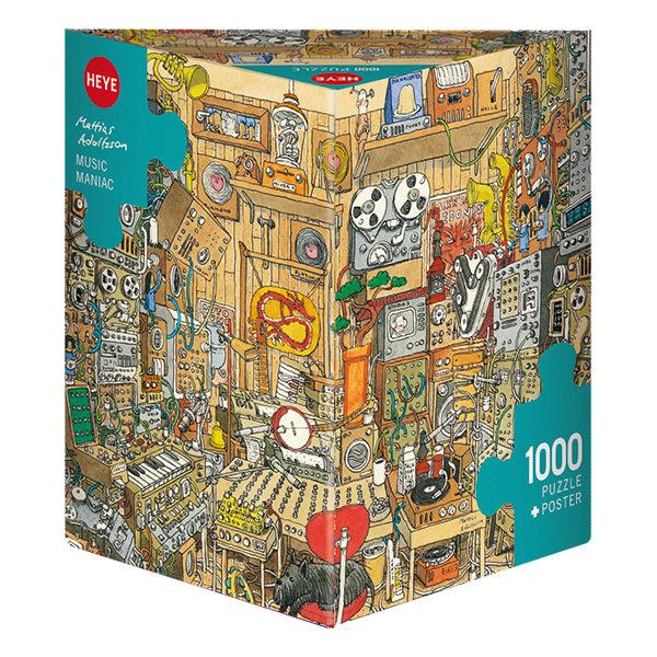 Music Maniac 1000 Piece Jigsaw Puzzle Heye (ONLINE ORDER ONLY)