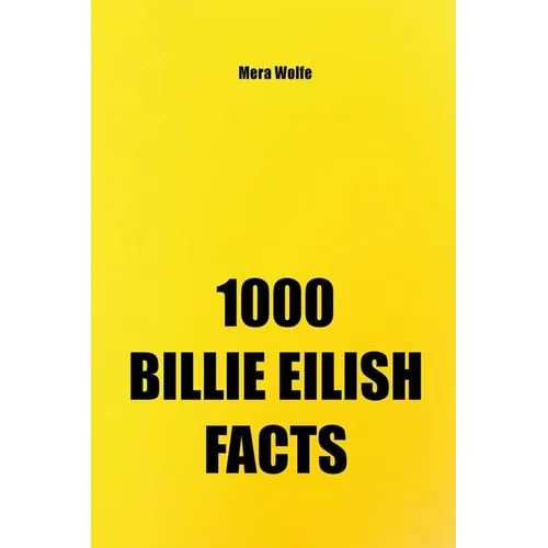 1000 Billie Eilish Facts - Paperback (ONLINE ORDER ONLY)