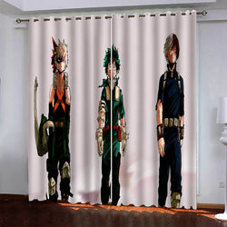 My Hero Academia Person Curtains Blackout Window Drapes (Online Order Only)