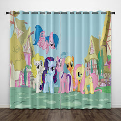 My Little Pony Curtains Pattern Blackout Window Drapes (Online Order Only)