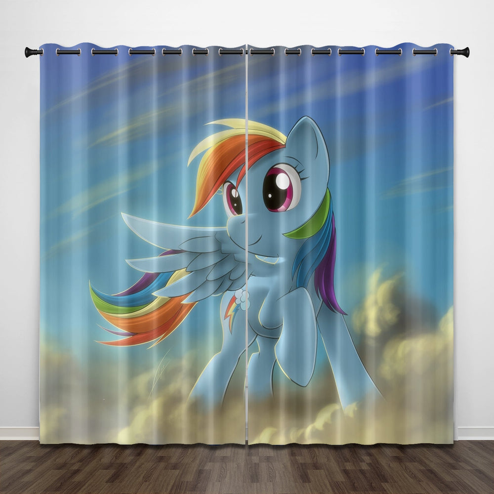 My Little Pony Curtains Pattern Blackout Window Drapes (Online Order Only)