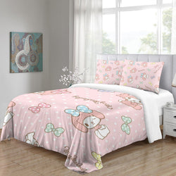My Melody Bedding Set Quilt Duvet Cover (Online Order Only)