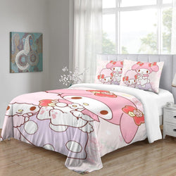 My Melody Bedding Set Quilt Duvet Cover (Online Order Only)