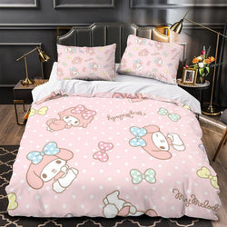 My Melody Bedding Set Quilt Duvet Cover (Online Order Only)