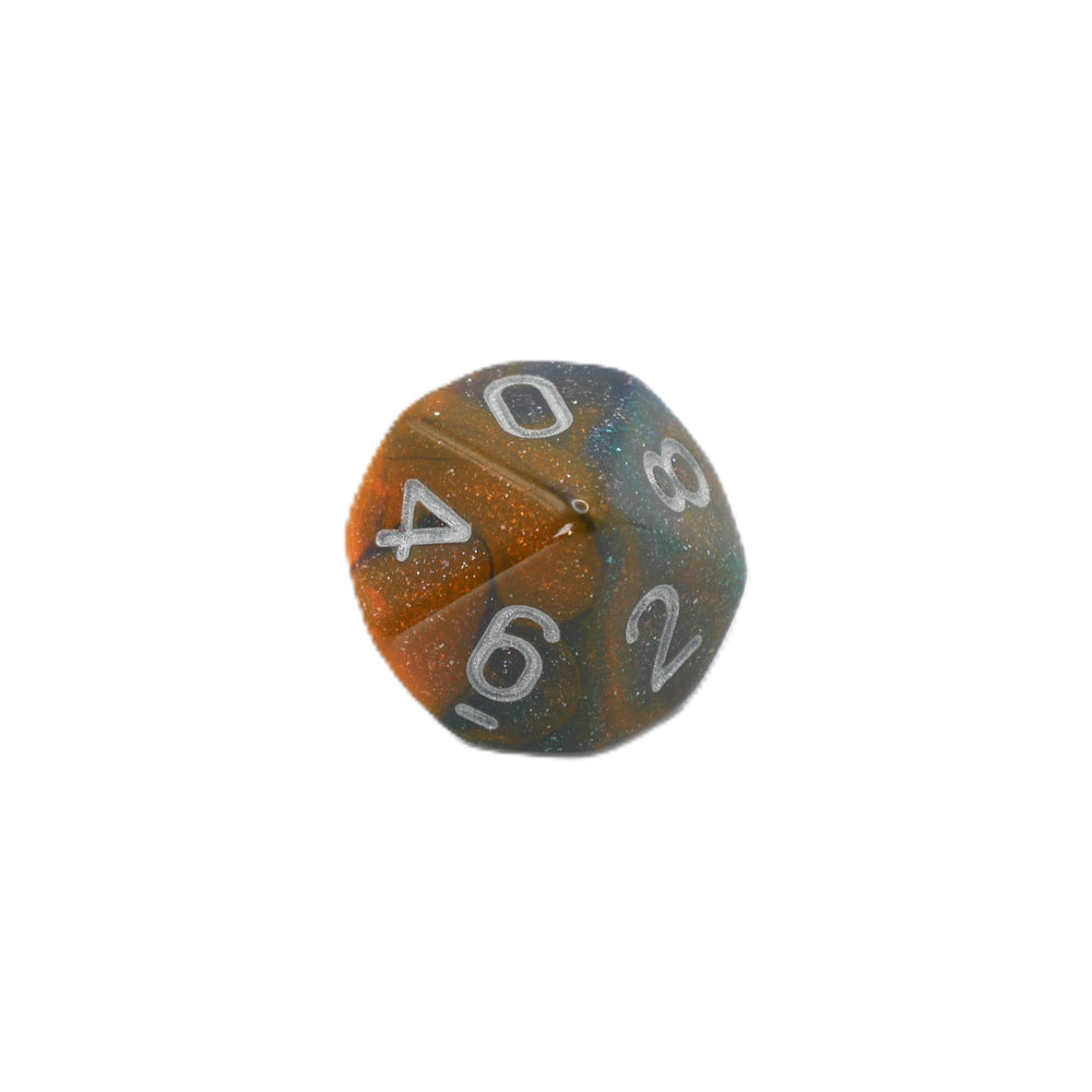 Mysterious Ink - 7 Piece DnD Dice Set | Acrylic RPG Gaming Dice (ONLINE ORDER ONLY)