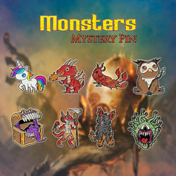 Mystery Pin - Monsters (ONLINE ORDER ONLY)