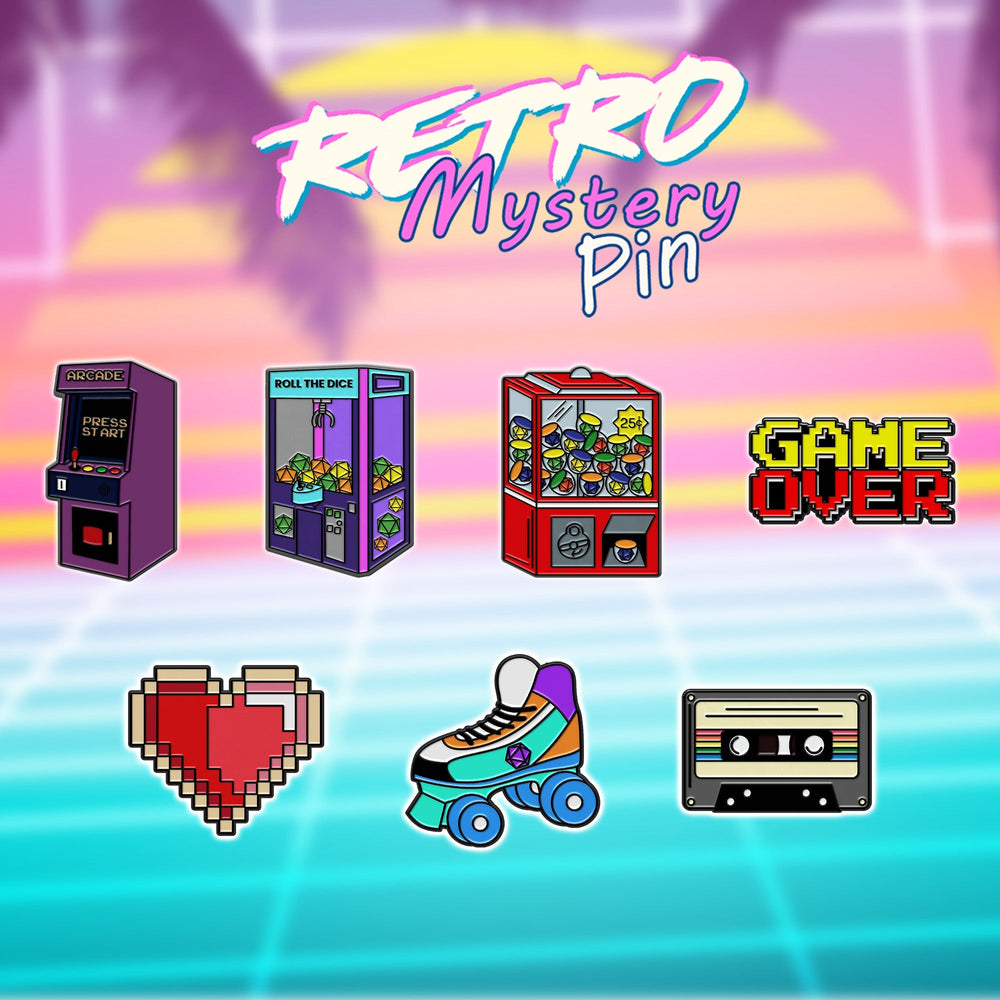 Mystery Pin - Retro (ONLINE ORDER ONLY)
